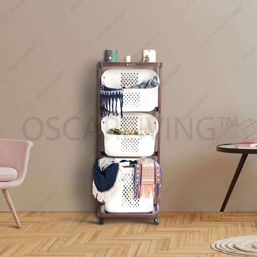 KERANJANG LAUNDRY - LAUNDRY BASKET Tabitha Keranjang Baju Kotor Rak MPTL TABITHA OSCARLIVING