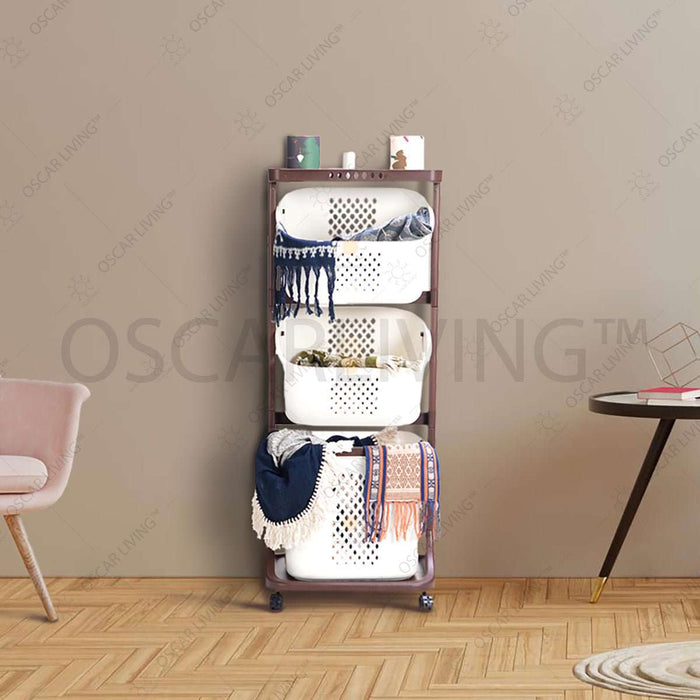 KERANJANG LAUNDRY - LAUNDRY BASKET Tabitha Keranjang Baju Kotor Rak MPTL TABITHA OSCARLIVING