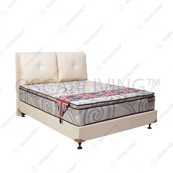 KASUR - SPRINGBED Kasur Springbed Romance Harmonis PillowTop HB Boston | Fullset Kozo ROMANCE OSCARLIVING