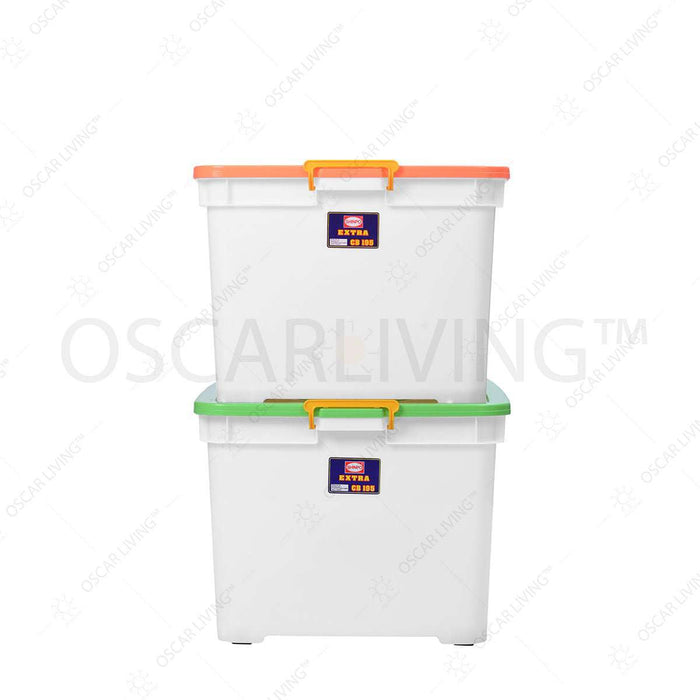Storage Box Shinpo 126 Extra Container CB195 Dengan Roda / Box Serbaguna CB195 SHINPO OSCARLIVING