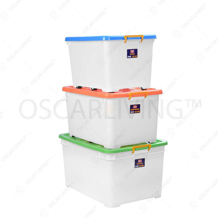 Storage Box Shinpo 126 Extra Container CB195 Dengan Roda / Box Serbaguna CB195 SHINPO OSCARLIVING