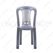KURSI PLASTIK Kursi Teras Santai SL Plastik Luxury Silver | Terrace Chair SL PLASTIC OSCARLIVING