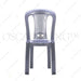 KURSI PLASTIK Kursi Teras Santai SL Plastik Luxury Silver | Terrace Chair SL PLASTIC OSCARLIVING