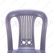 KURSI PLASTIK Kursi Teras Santai SL Plastik Luxury Silver | Terrace Chair SL PLASTIC OSCARLIVING