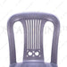 KURSI PLASTIK Kursi Teras Santai SL Plastik Luxury Silver | Terrace Chair SL PLASTIC OSCARLIVING