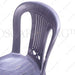 KURSI PLASTIK Kursi Teras Santai SL Plastik Luxury Silver | Terrace Chair SL PLASTIC OSCARLIVING