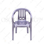 KURSI PLASTIK Kursi Teras Santai SL Plastik ITALIA Silver | Terrace Chair SL PLASTIC OSCARLIVING