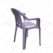 KURSI PLASTIK Kursi Teras Santai SL Plastik ITALIA Silver | Terrace Chair SL PLASTIC OSCARLIVING