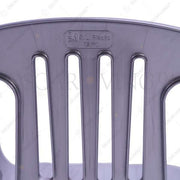 KURSI PLASTIK Kursi Teras Santai SL Plastik ITALIA Silver | Terrace Chair SL PLASTIC OSCARLIVING