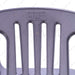 KURSI PLASTIK Kursi Teras Santai SL Plastik ITALIA Silver | Terrace Chair SL PLASTIC OSCARLIVING