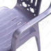 KURSI PLASTIK Kursi Teras Santai SL Plastik ITALIA Silver | Terrace Chair SL PLASTIC OSCARLIVING