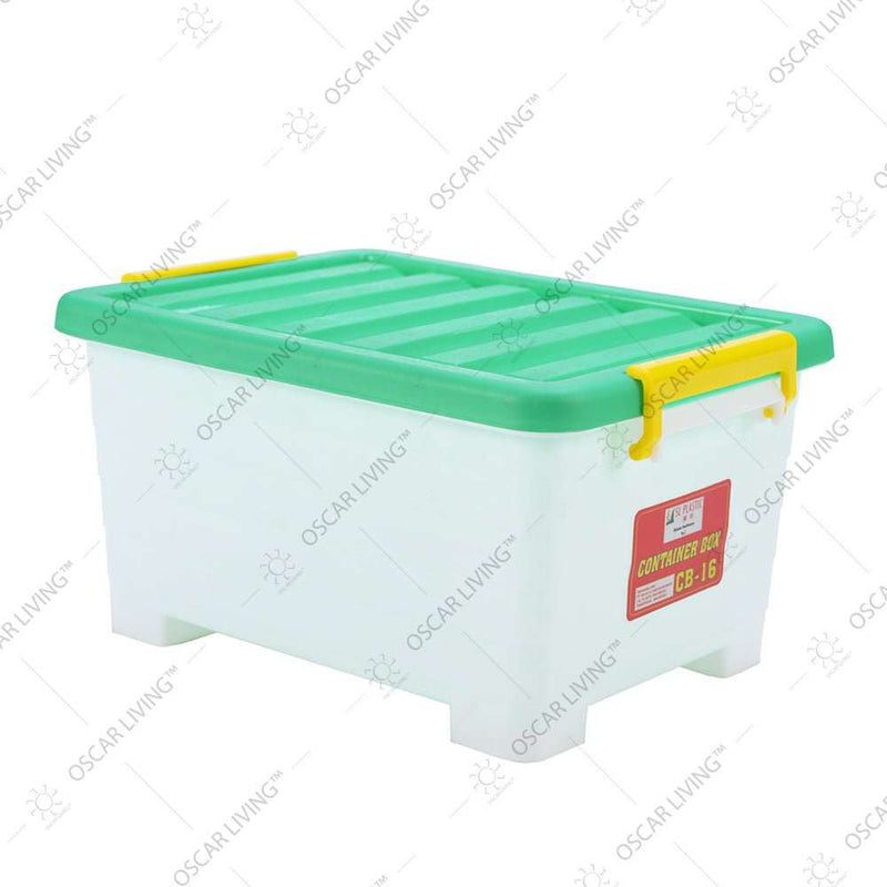 Storage Box Kontainer Kotak Penyimpanan SL Plastik CB16 | SL Plastic Storage Container Box CB16 SL PLASTIC OSCARLIVING