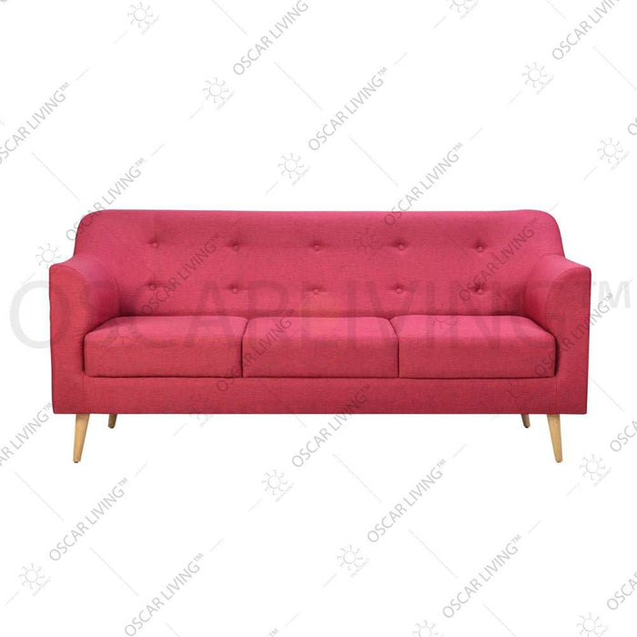 SOFA Sofa Tamu Minimalis OLC OLIV Retro 3 Seater OLIV OSCARLIVING