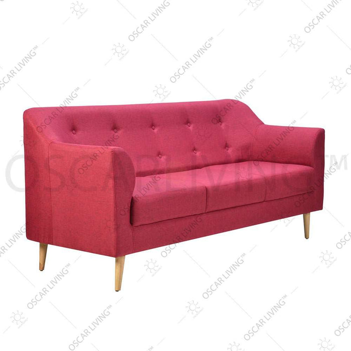 SOFA Sofa Tamu Minimalis OLC OLIV Retro 3 Seater OLIV OSCARLIVING