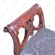 KURSI KAYU Kursi Panjang OLIV Stool Bengkok | RITZ Gallery OLIV OSCARLIVING
