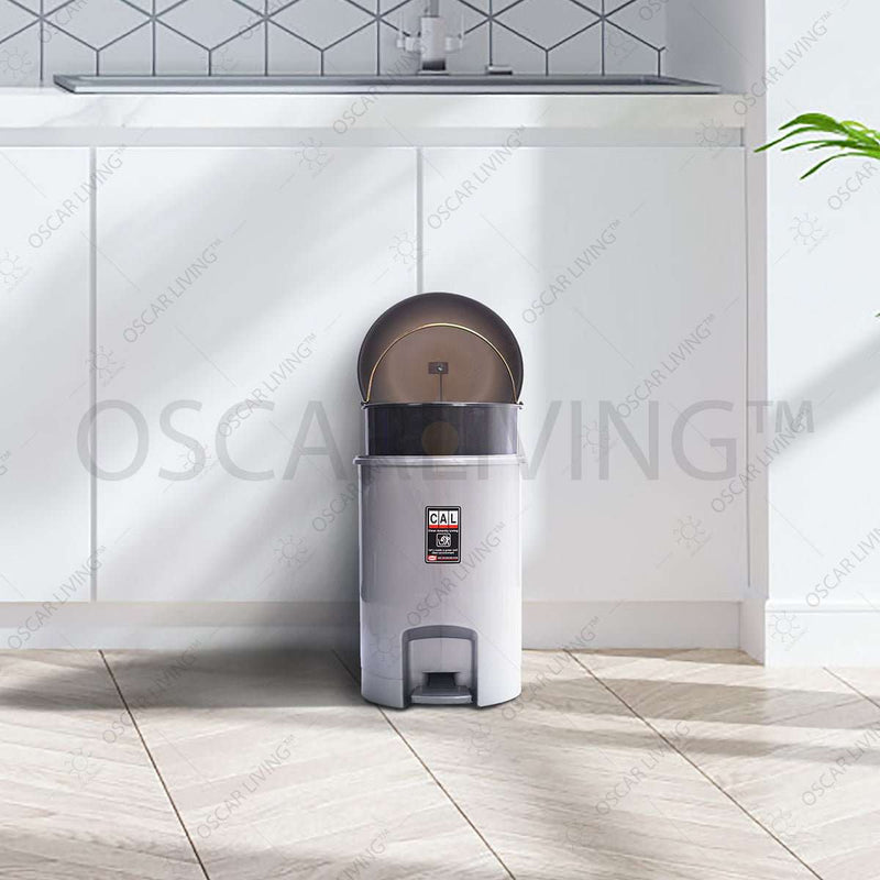 Tempat Sampah Tempat Sampah Injak Tutup Bulat Shinpo 840L SHINPO OSCARLIVING