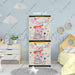LEMARI PLASTIK - PLASTIC WARDROBE Lemari Plastik Sinbak Rak 4 Susun Motif Hamster | Plastic Wardrobe SINBAK OSCARLIVING