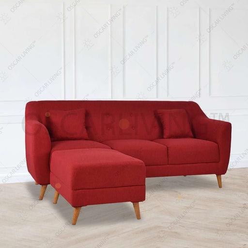 SOFA Sofa Tamu Minimalis OLC OLIV L Rose OLIV OSCARLIVING