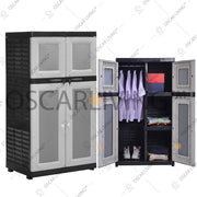 LEMARI PLASTIK - PLASTIC WARDROBE Lemari Plastik Gantung Tabitha Cortez LPS GT TABITHA OSCARLIVING