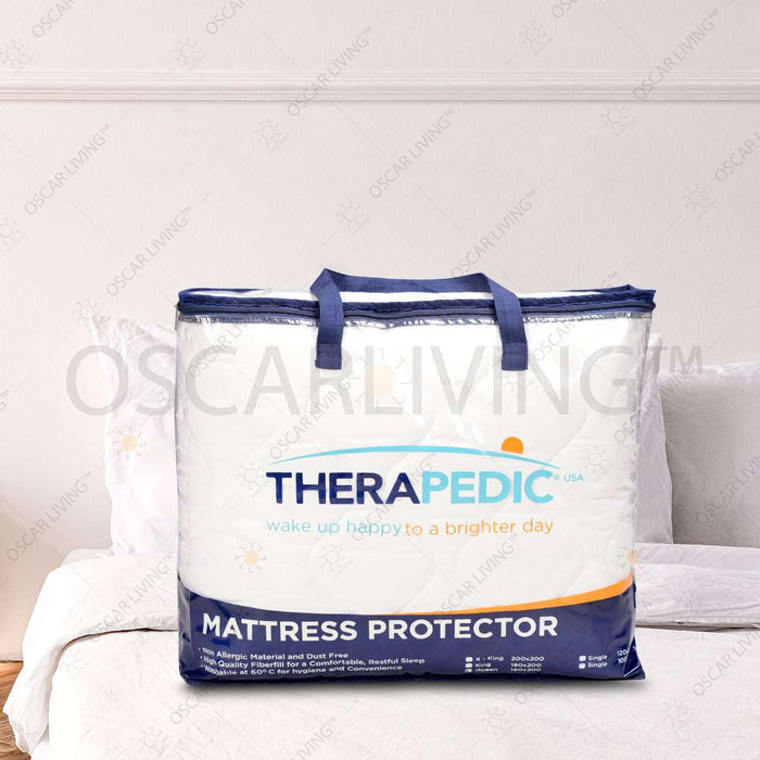 Mattress Protector Therapedic Mattress Protector | Cover Pelindung Kasur SpringBed THERAPEDIC OSCARLIVING
