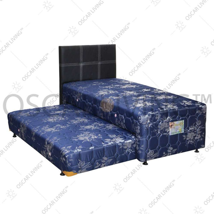 KASUR 2IN1 - 2IN1 BEDSET Kasur Springbed Uniland Standard 2in1 HB Elegance | Fullset UNILAND OSCARLIVING