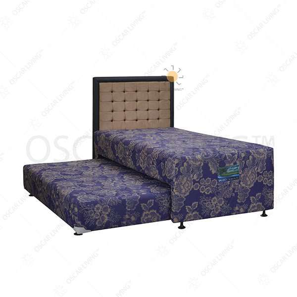 KASUR 2IN1 - 2IN1 BEDSET Kasur Springbed Valeo 2in1 SuperKoil HB Victoria | Fullset VALEO OSCARLIVING