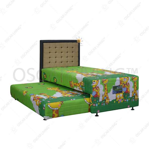 KASUR 2IN1 - 2IN1 BEDSET Kasur Springbed Valeo 2in1 SuperKoil HB Victoria | Fullset Kids VALEO OSCARLIVING