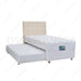 KASUR 2IN1 - 2IN1 BEDSET Kasur Springbed Valeo 2in1 SuperKoil HB Sydney Cream | Fullset VALEO OSCARLIVING