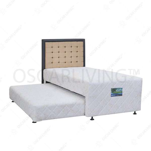 KASUR 2IN1 - 2IN1 BEDSET Kasur Springbed Valeo 2in1 SuperKoil HB Victoria | Fullset VALEO OSCARLIVING