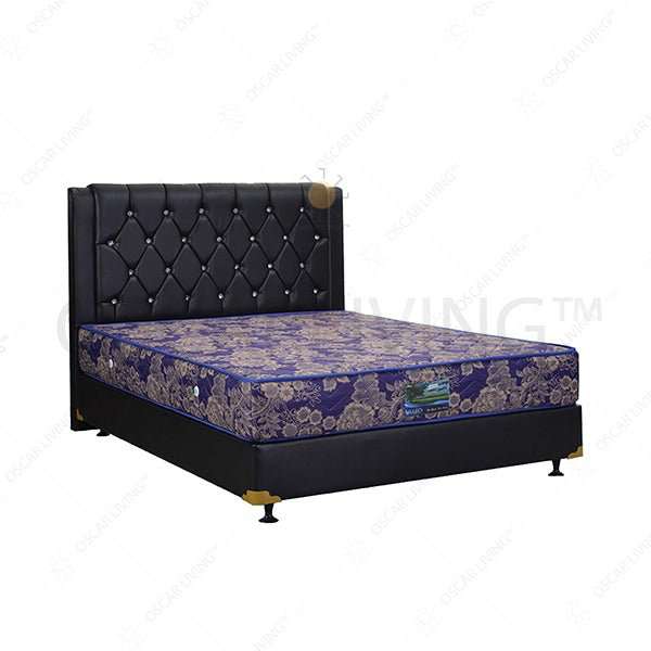 KASUR - SPRINGBED Kasur Springbed Valeo Superkoil HB Oxford | Fullset Oreo VALEO OSCARLIVING