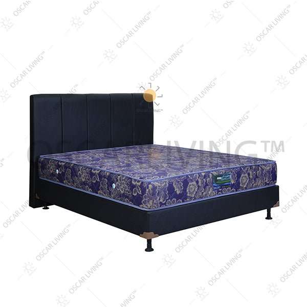 KASUR - SPRINGBED Kasur Springbed Valeo Superkoil HB Vadia | Fullset Oreo VALEO OSCARLIVING