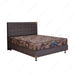 KASUR - SPRINGBED Kasur Springbed Valeo Superkoil HB NYC Brown | Fullset NYC VALEO OSCARLIVING