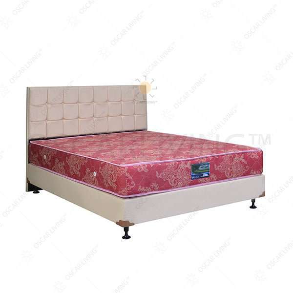 KASUR - SPRINGBED Kasur Springbed Valeo Superkoil HB Sydney Cream | Fullset Kozo VALEO OSCARLIVING