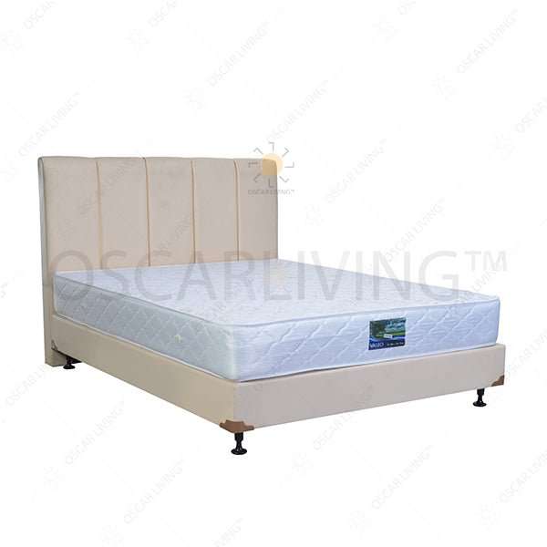 KASUR - SPRINGBED Kasur Springbed Valeo Superkoil HB Vadia Cream | Fullset Kozo VALEO OSCARLIVING