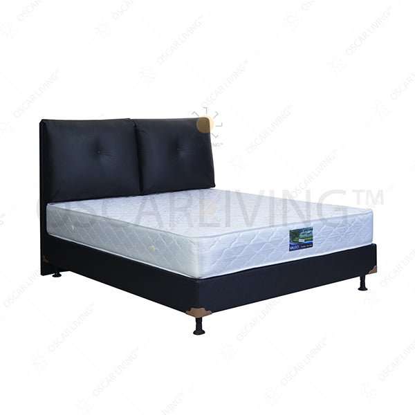 KASUR - SPRINGBED Kasur Springbed Valeo Superkoil HB Boston | Fullset Oreo VALEO OSCARLIVING
