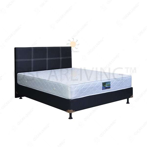 KASUR - SPRINGBED Kasur Springbed Valeo Superkoil HB Elegance | Fullset Oreo VALEO OSCARLIVING