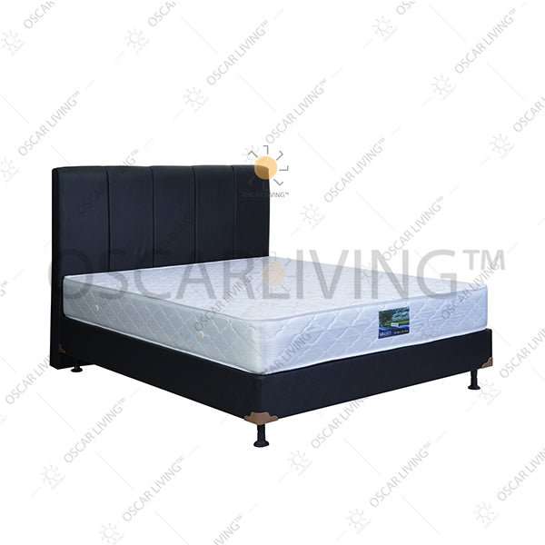 KASUR - SPRINGBED Kasur Springbed Valeo Superkoil HB Vadia | Fullset Oreo VALEO OSCARLIVING