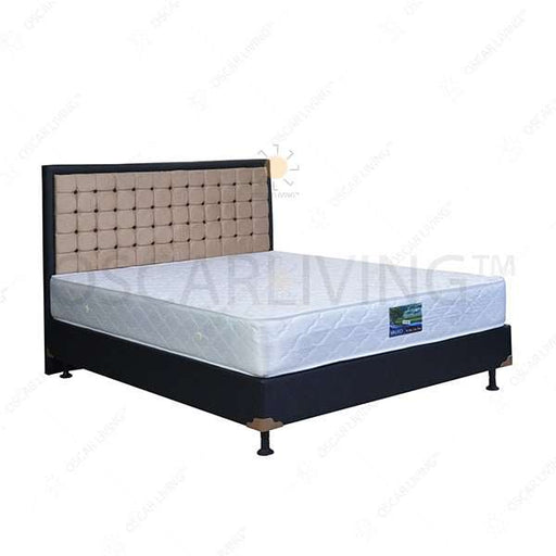 KASUR - SPRINGBED Kasur Springbed Valeo Superkoil HB Victoria | Fullset Oreo VALEO OSCARLIVING
