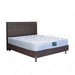 KASUR - SPRINGBED Kasur Springbed Valeo Superkoil HB NYC Brown | Fullset NYC VALEO OSCARLIVING