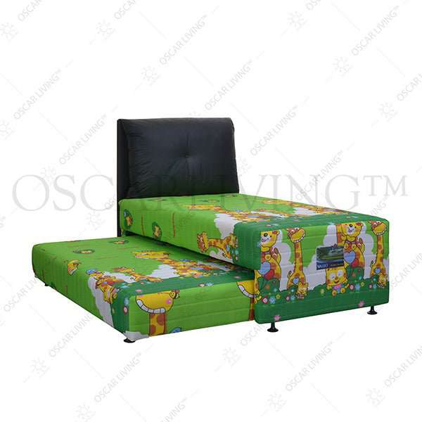 KASUR 2IN1 - 2IN1 BEDSET Kasur Springbed Valeo SuperKoil 2in1 Jerapah HB Boston | Fullset Kids VALEO OSCARLIVING