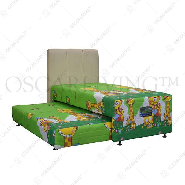 KASUR 2IN1 - 2IN1 BEDSET Kasur Springbed Valeo SuperKoil 2in1 Jerapah HB Vadia | Fullset Kids VALEO OSCARLIVING