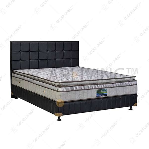 KASUR - SPRINGBED Kasur Springbed Valeo SuperKoil PlushTop PillowTop HB Sydney | Fullset Kent VALEO OSCARLIVING