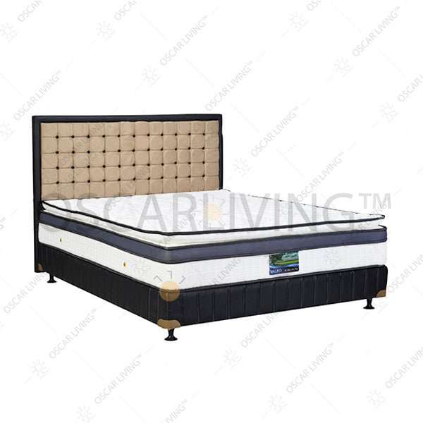 KASUR - SPRINGBED Kasur Springbed Valeo SuperKoil PlushTop PillowTop HB Victoria | Fullset Kent VALEO OSCARLIVING