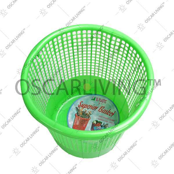 Tempat Sampah Tempat Sampah Keranjang Serbaguna SL Plastik Bulat | SL Plastic Storage SL PLASTIC OSCARLIVING