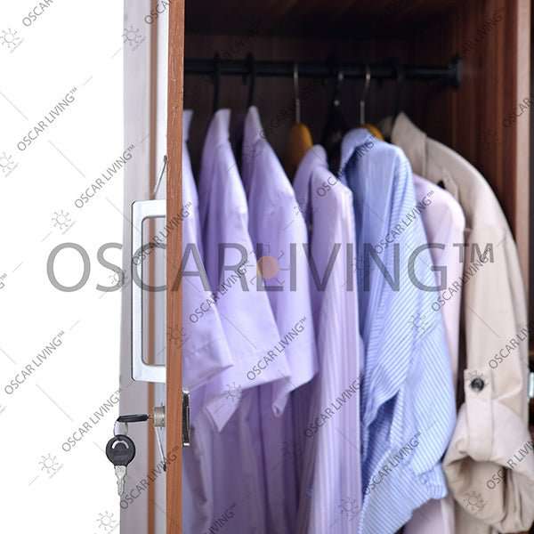 Lemari Pakaian Lemari pakaian 2 Pintu Cermin LPC722 HARMONY SUPER FURNITURE OSCARLIVING