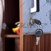 Lemari Pakaian Lemari pakaian 2 Pintu Cermin LPC722 HARMONY SUPER FURNITURE OSCARLIVING