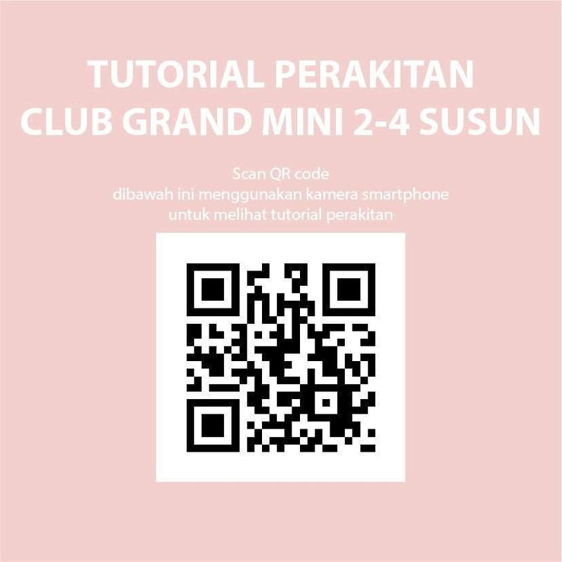 LEMARI PLASTIK - PLASTIC WARDROBE Lemari Plastik Club Grand Mini 4 Susun CLUB OSCARLIVING