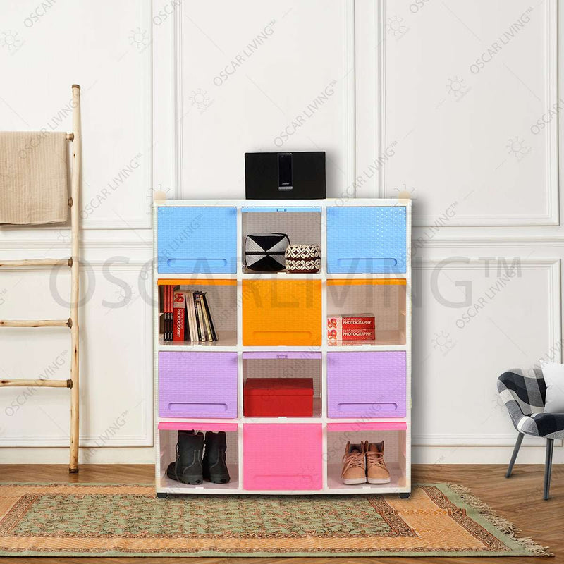 LEMARI PLASTIK - PLASTIC WARDROBE Lemari Plastik Club Flip Triple TCFR WCJ | Plastic Wardrobes CLUB OSCARLIVING